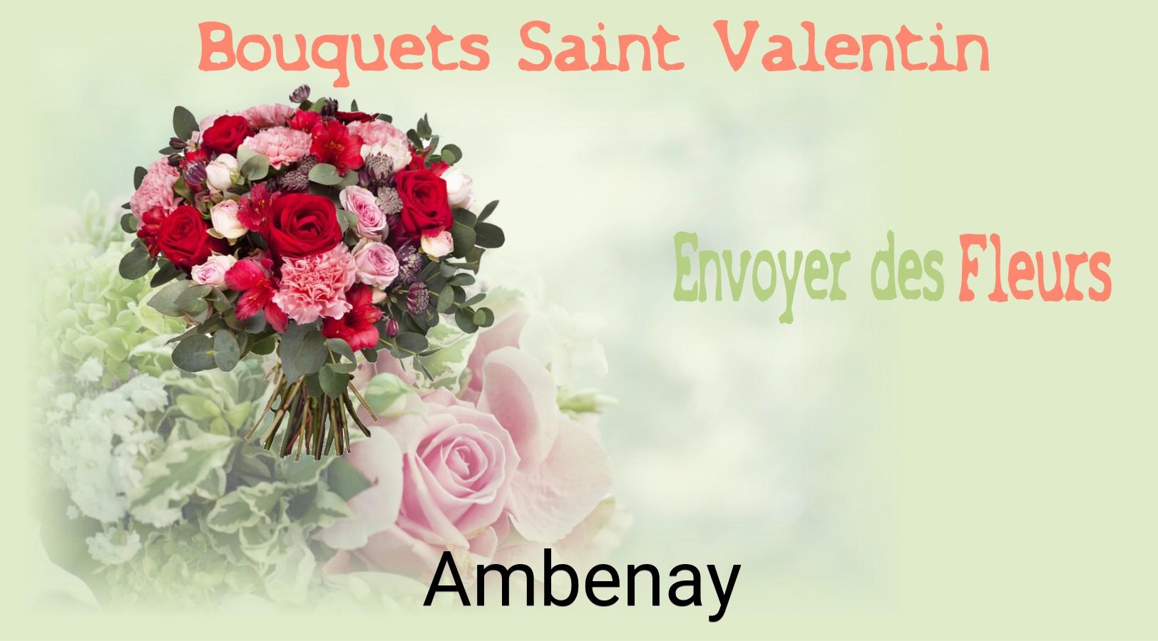 Roses de Saint-Valentin livrées à Ambenay